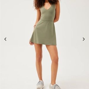 NWT Outdoor Voices Volley Dress in color Tea Tree XS